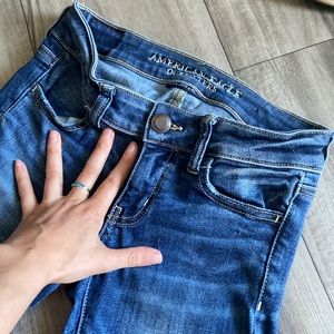 American eagle super low rise jeggings